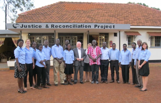 JRP Staff with the Ambassador of Norway during a January 2011 visit to JRP