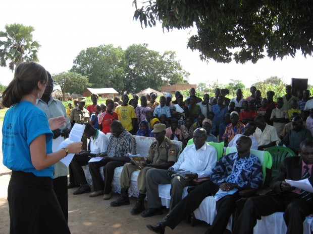 JRP delivers key remarks for Peace Day in Yumbe
