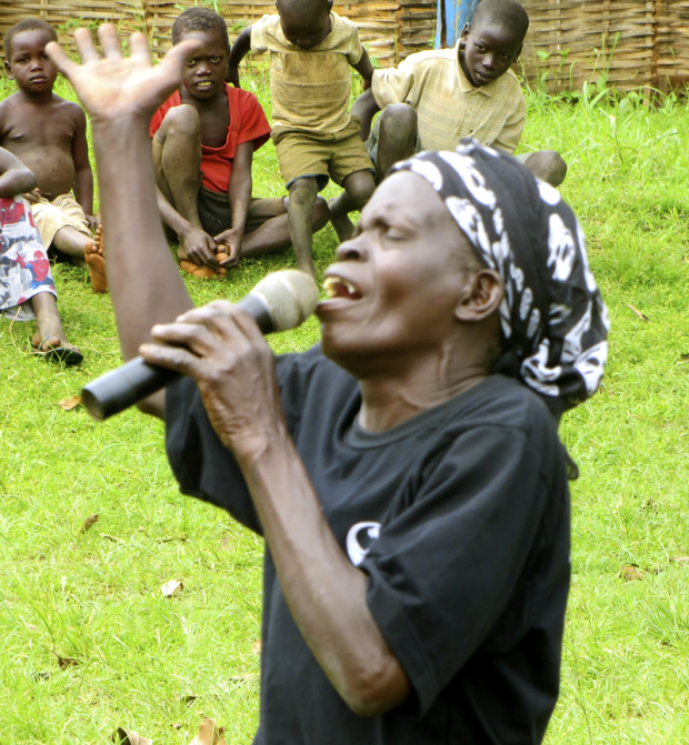 Lyrics (Translated from Acholi): Kony abducted my child Kony abducted my only child Kony abducted my beloved child I don’t sleep because of the pain of losing my son, my daughter, my sister, my brother and my spouse I leave my door open at night hoping that my loved ones will one day walk through back into my arms Who will give me answers? Who will tell me where my loved ones are? Who can give me information about their fate?
