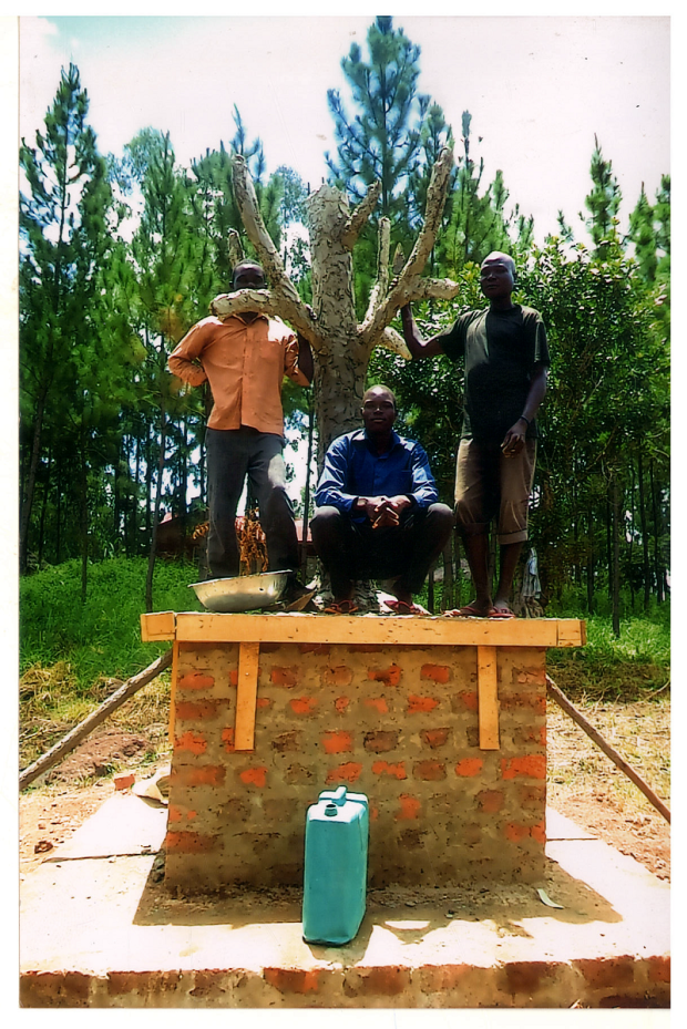 The monument to memorialise the experiences of the community of Burcoro during atrocities committed in April 1991.